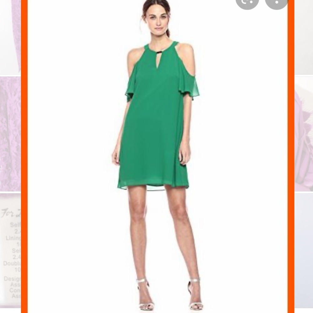Vince Camuto Float Chiffon Dress Size 4